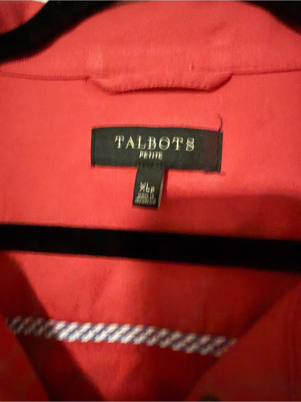 Talbots Women's Raspberry Pink Utility Jacket - Picture 4 of 15